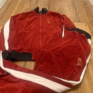 OVO October Very Own Drake track set 2p pants shirt top jacket loungewear zip up